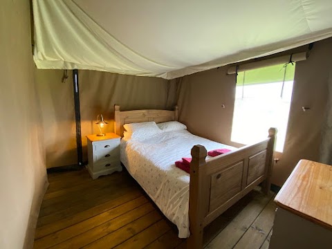 Dawn Chorus Holidays. Glamping Suffolk, in a safari tent or shepherd hut,