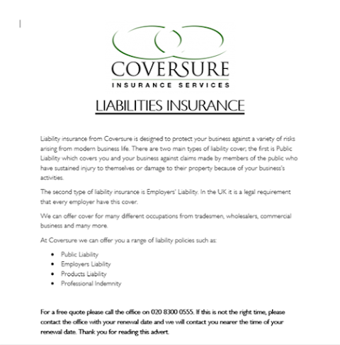 Coversure Insurance Services