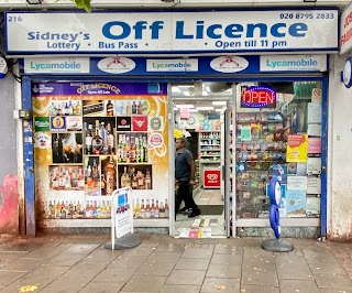 Sidney's Off Licence