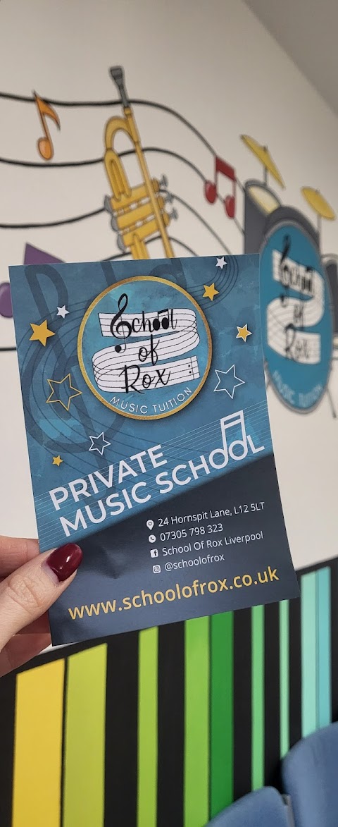 School Of Rox Music School Liverpool