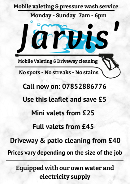 Jarvis valeting and driveway cleaning