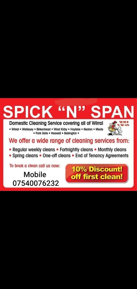 Spick n span supreme cleaning