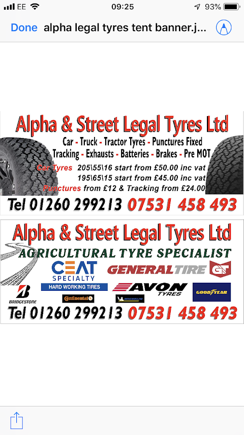 Alpha And Street Legal Ltd