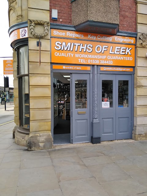 Smiths of Leek - Trophies, Engraving, Key cutting, Car keys, Shoe repairs, Watch straps, batteries