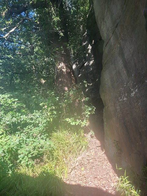 Shining Cliff Hostel car park