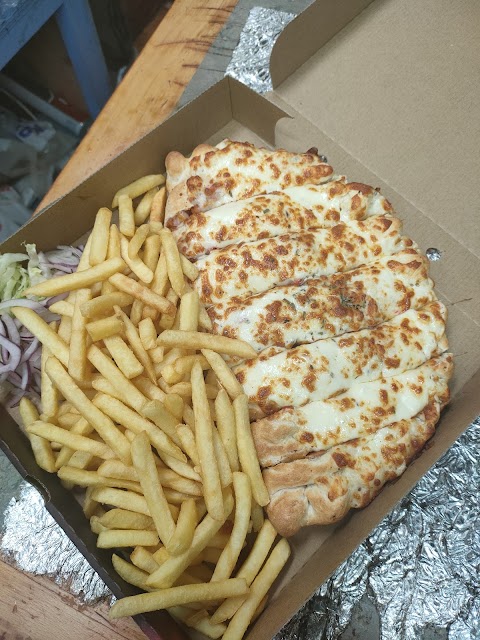Ginos Square Pizza and Chicken Parmesan