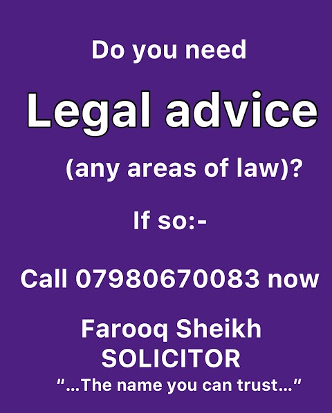 Farooq Sheikh Solicitor