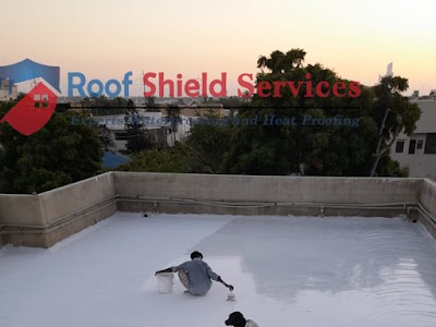 photo of Roof Shield Chemical Roof Waterproofing Services Sheet Heat Proofing Warehouse RCC Container Swimming Pool Repair Leakage