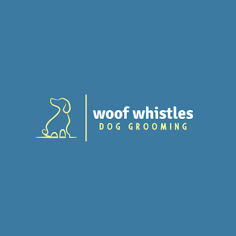 Woof whistles dog grooming