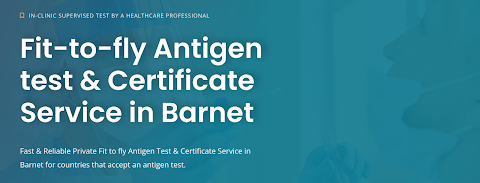 Rapid antigen test Barnet - Fit to fly - Pre-departure - In clinic testing - Book online