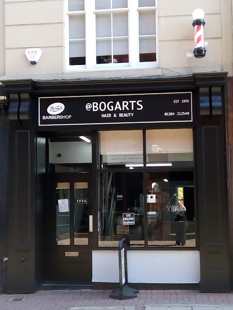 BS6@ Bogarts, Barbershop, hairdressing and beauty.