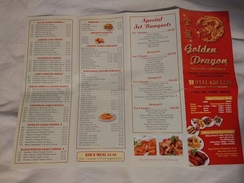 Golden Dragon - Chinese & EnglishTakeaway