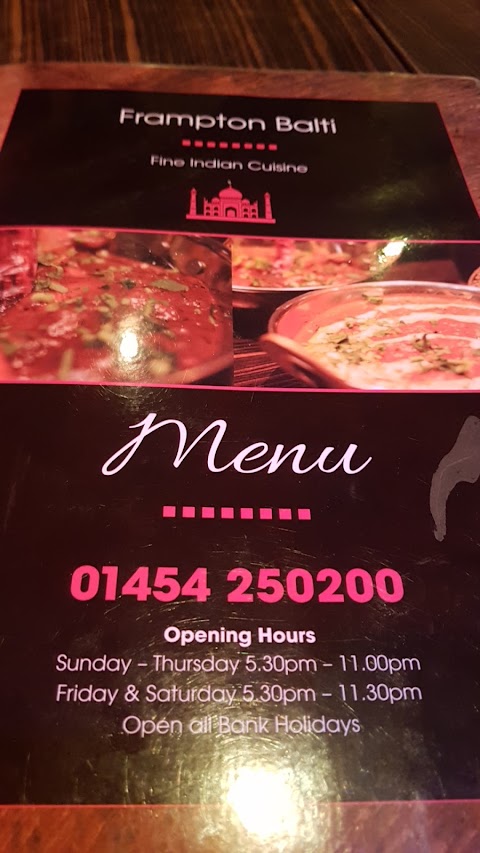 Frampton Balti