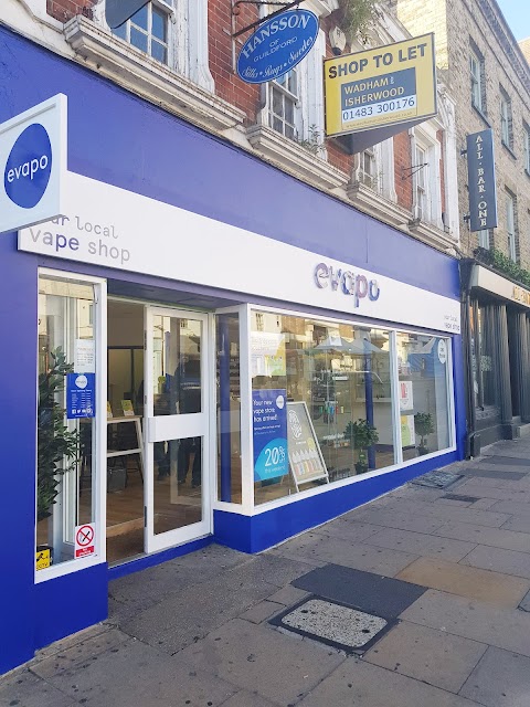 Evapo Guildford vape shop