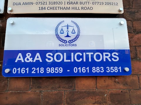 A&A Solicitors Ltd