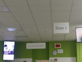Outpatients reception