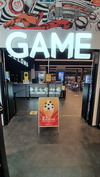 GAME Lakeside inside Sports Direct