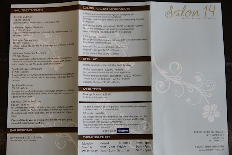 Salon 14 Health and Beauty Ltd