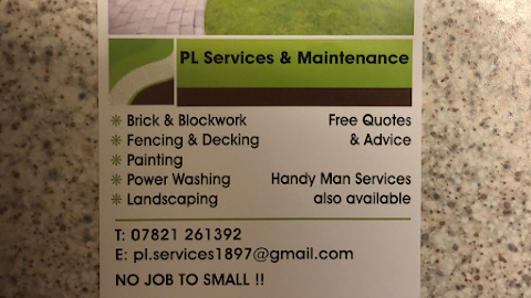 Pl services & maintenance