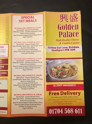 Golden Palace Fish & Chip Chinese Takeaway