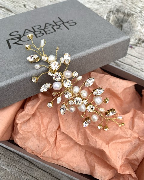 Sarah Roberts. Jewellery & Wedding/Occasion Hair Accessories. Bridal & Occasion Hairstylist.