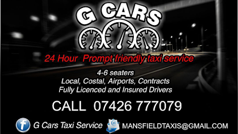 G Cars Taxi Service Mansfield