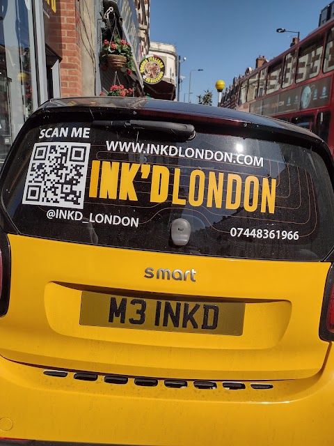 INK’D London Tattoos, piercings & laser tattoo removal