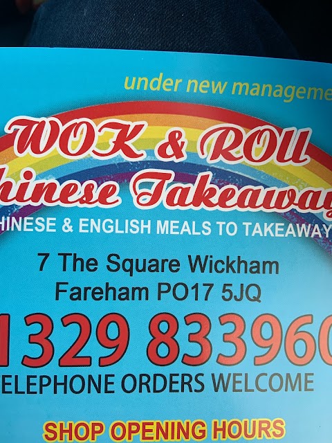 Wok & Roll Chinese Takeaway