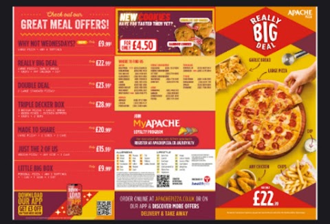 Apache pizza west belfast