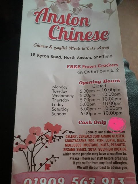 Anston Chinese