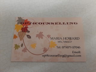 Opt4counselling with Maria Howard