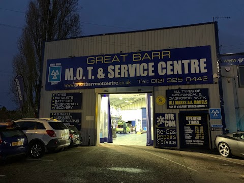 Great Barr mot and service centre