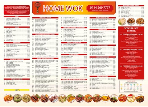 HOME WOK Chinese Takeaway