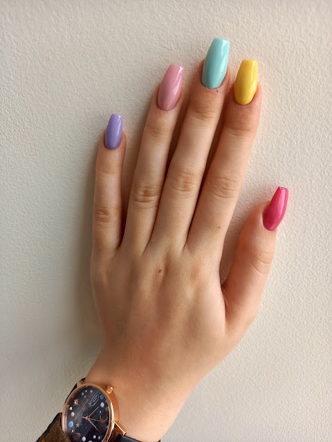 Rainbow Nails