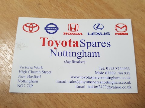 Toyota Spares Nottingham Ltd