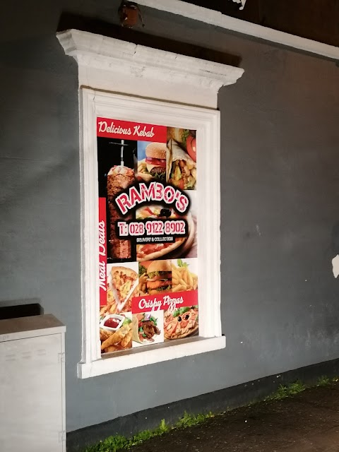 Rambo's Pizzas Pastas Burgers