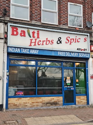 Balti Herbs & Spices