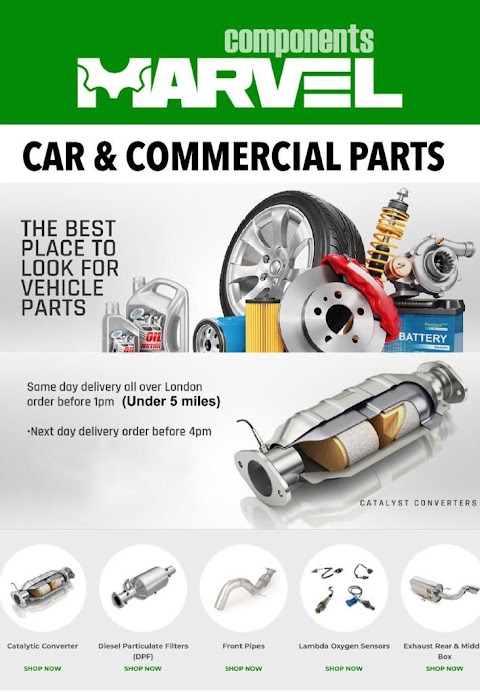 Marvel components - car and commercial parts