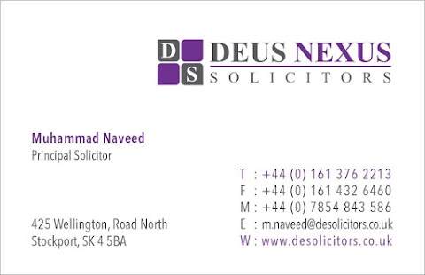 Deus Nexus Solicitors Ltd