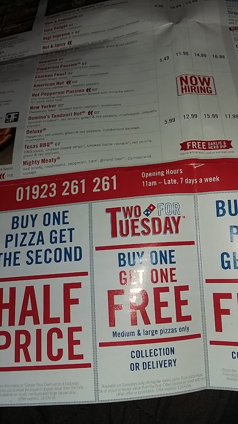 Domino's Pizza - Abbots Langley