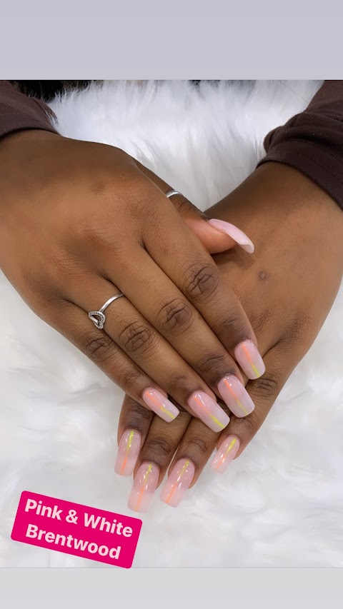 Pink & White