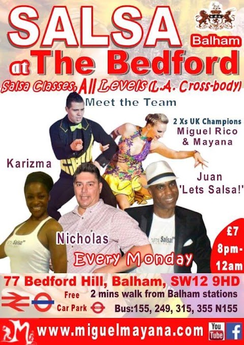 SALSA BALHAM @ THE BEDFORD - Every MONDAY night