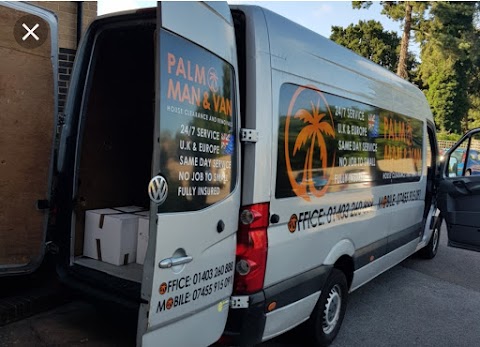 Palm Transport & man and van service uk Europe