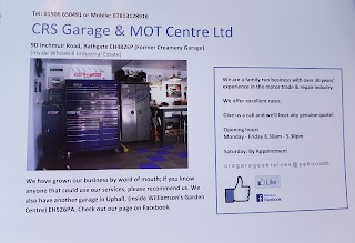 CRS Garage & MOT Centre Ltd