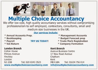Multiple Choice Accountancy and Bookkeeping
