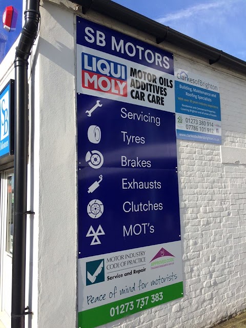 S B Motors Hove LLP Service and MOT Centre