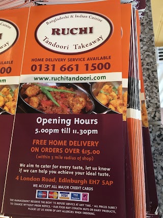 Ruchi Tandoori Takeaway