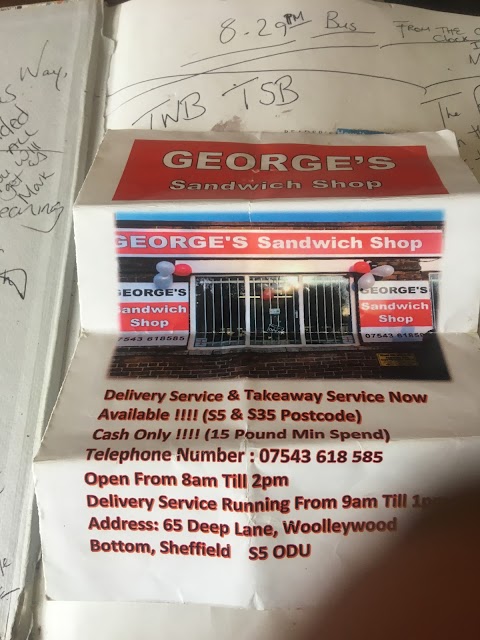 GEORGES sandwich shop