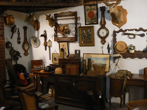 Antiques in a barn