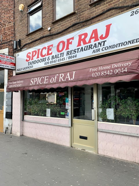 Spice of Raj Indian restaurant, London